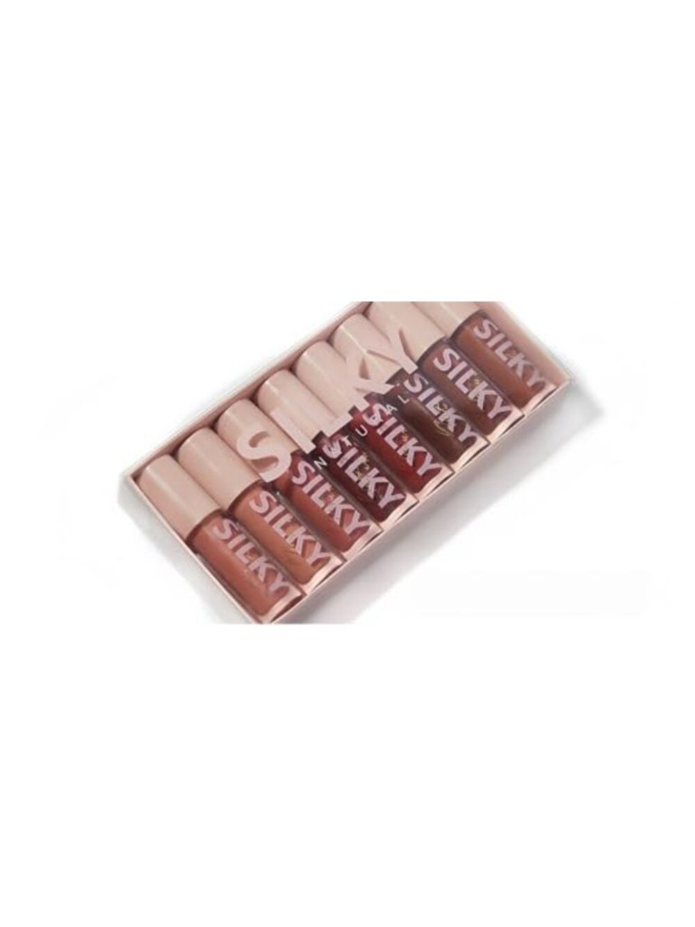 8-Piece Shiny Glossy Lip Gloss Set Non-Sticky Moisturizing Lipgloss